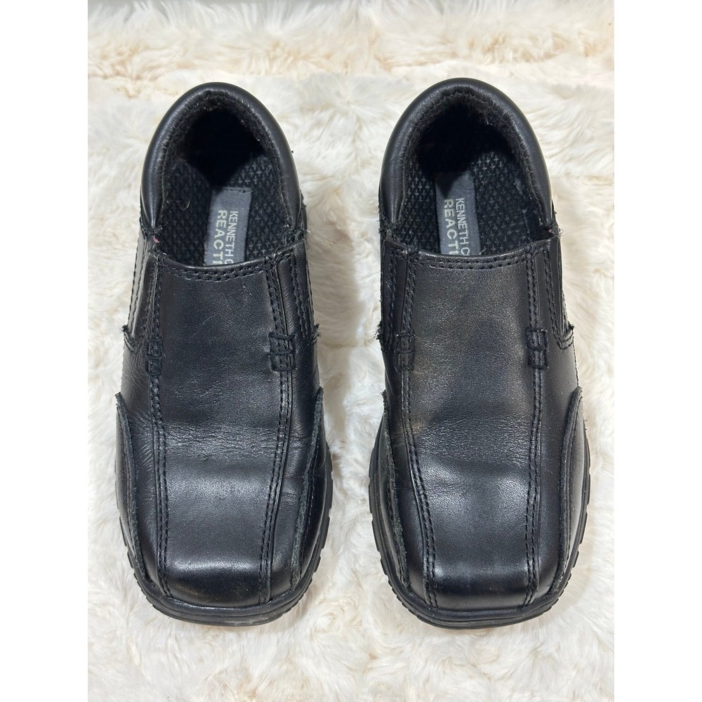 Reaction‎ Kenneth Cole Black Slip-On Shoes | Non-Marking Sole I Toddler Shoe